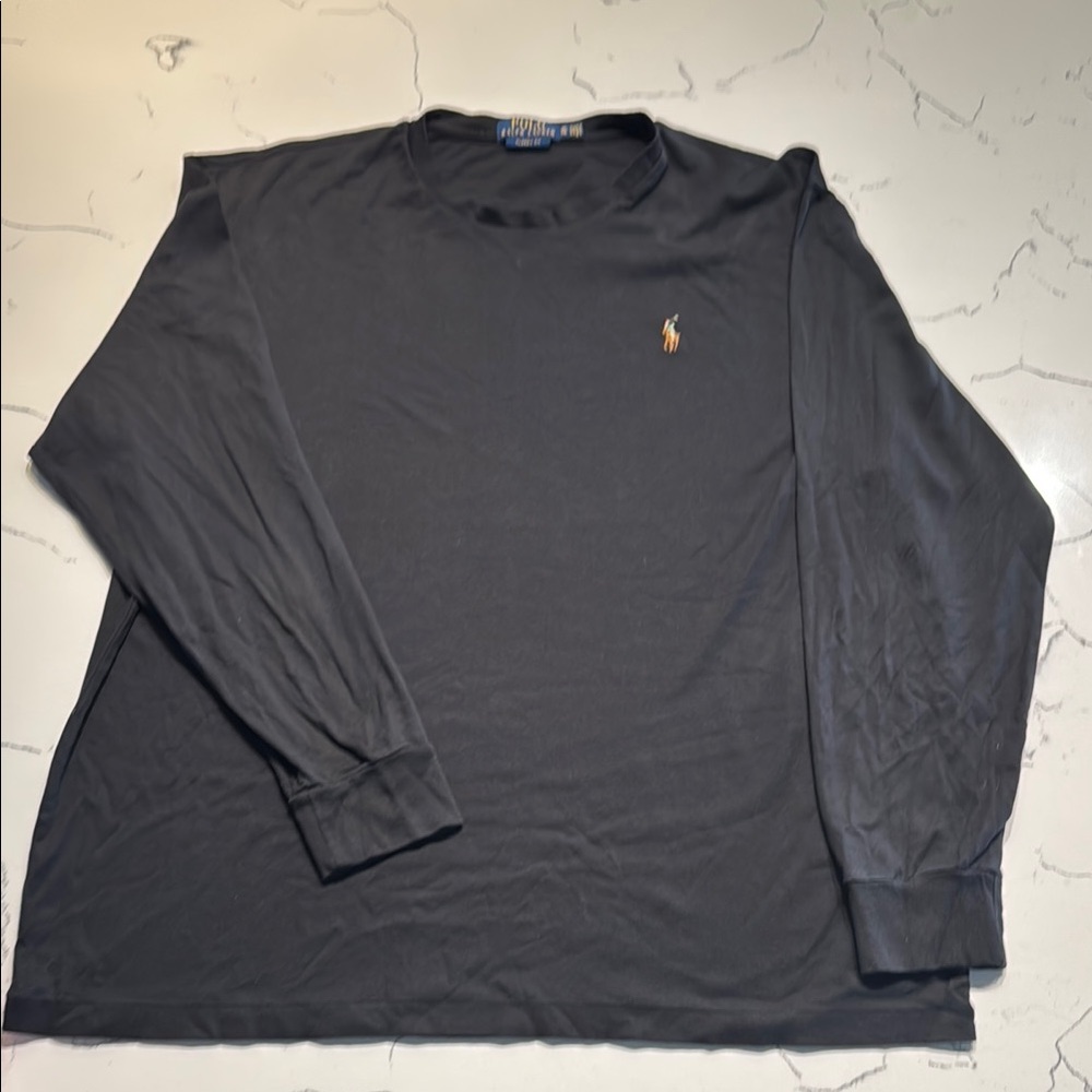 Polo by Ralph Lauren Black Long Sleeve Tee